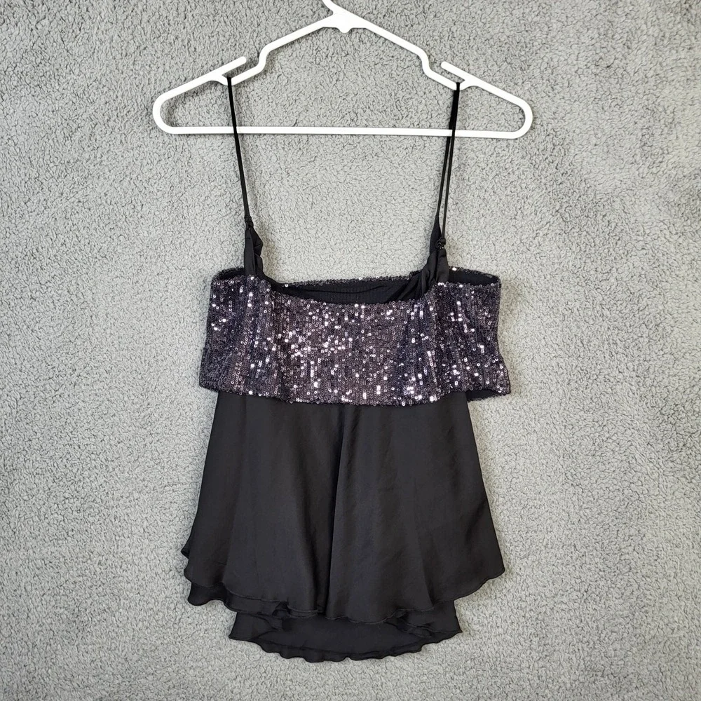 NEW Free people Intimately Turn it on Size L Women's Sequin Tank top
